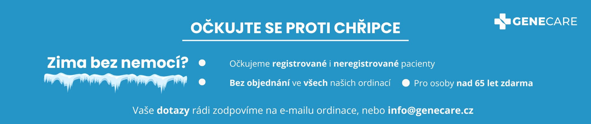 Banner očkování